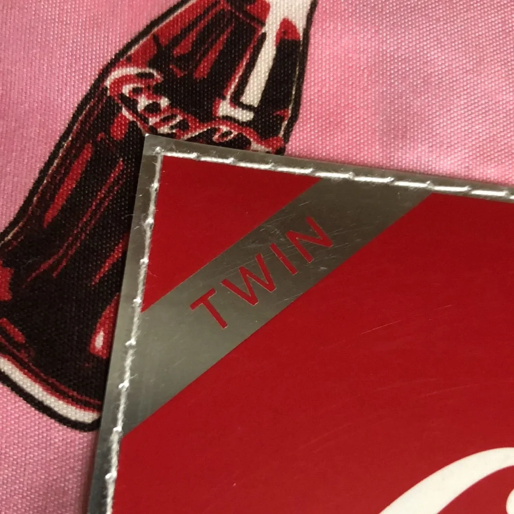 Coca Cola Coke TWIN Sheet Set